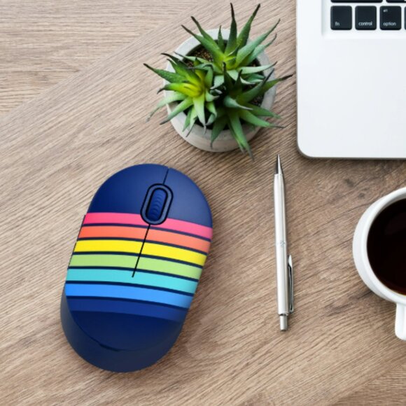 surf onn. Wireless Mouse Batteries incl. Rainbow BRAND-NEW sealed ⭐SHIPS FREE⭐ - Picture 1 of 7